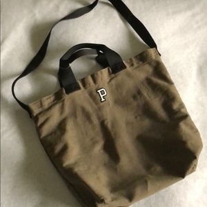 Olive green tote bag!